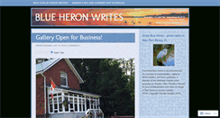 Desktop Screenshot of blueheronwrites.com